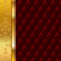 VIP background with golen elements