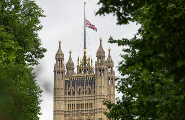 London UK Halbmast