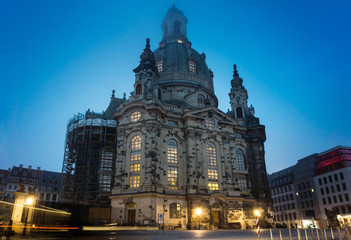 Fototapeta na wymiar Dresden Castle,Palace state art collection, Germany
