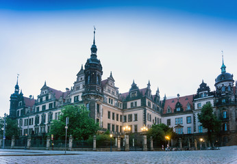 Fototapeta premium antique building view in Dresden, Germany