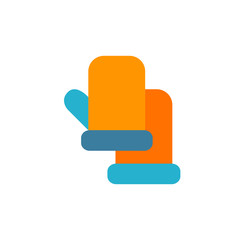 Winter Flat Icon color