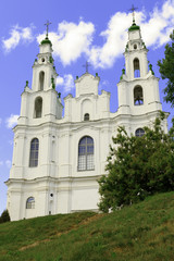 Fototapeta premium Saint Sophia Cathedral in Polotsk, Belarus.