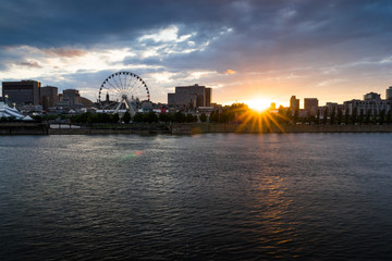 Obraz premium montreal sunset