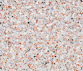 Terrazzo seamless pattern. Abstract background. Marble - 182872690