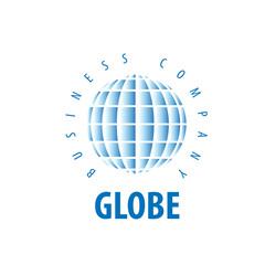 Earth logo template. Globe sign