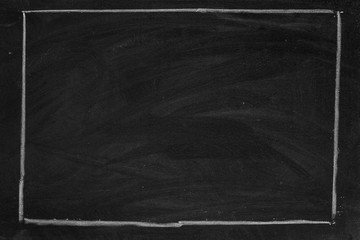 Abstract chalk blackboard with chalk scratch in learning classroom , ready used as background for add text or graphic