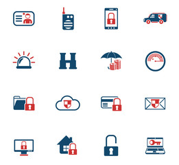 security icon set