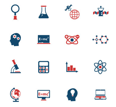 scince icon set