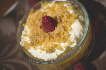 Hausgemachter Nachtisch, Dänischer Apfelkuchen „Æblekage“