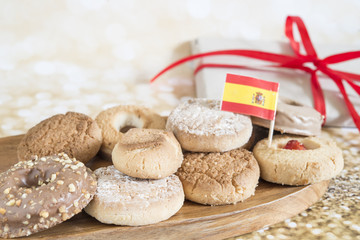 Polvorones (typical christmas food in spanish)