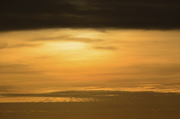 Fototapeta na wymiar Sonnenaufgang am morgen