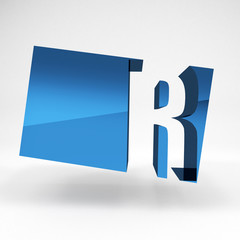 baner z literą R