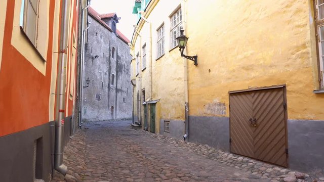 Tallinn old town. Capital of Estonia