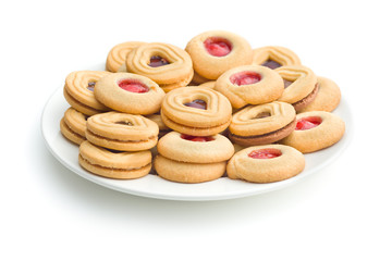 Sweet jelly cookies.