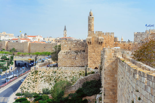 Jerusalem, Israel at the Tower of David.