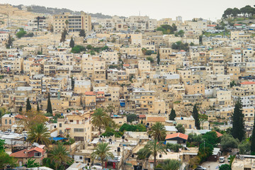 Palestinian houses in East Jersusalem, Israel