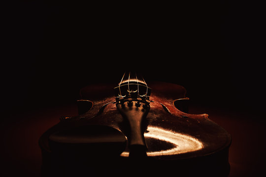 Violin in Dark