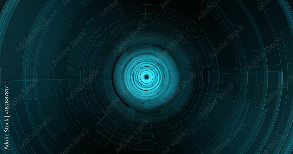 Poster graphical modern digital world news studio background. abstract digital world with digital binary co