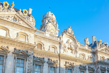 Fototapeta na wymiar Arhitectures in the old town of Lyon
