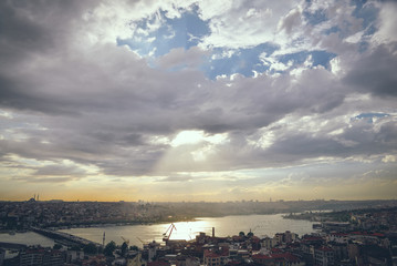 Istanbul view from above

