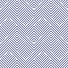 Vector geometric lines pattern. Blue serenity color. Abstract graphic striped ornament. Simple stripes, zigzag shapes. Modern linear background. Stylish repeat design for decor, prints, fabric, cloth