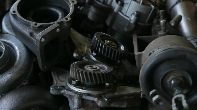 details of old machine engines