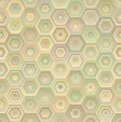 seamless pattern with hexagonal shape