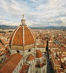 View of the Cathedral Santa Maria del Fiore