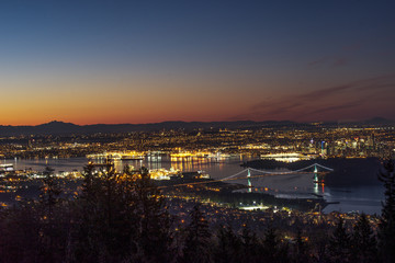 Sunrise on Cypruss Hill Vancouver 