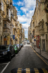 Fototapeta na wymiar Streets of Valetta - Malta