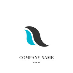 Abstract logo design for company or web design