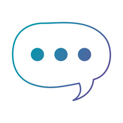 speech bubble isolated icon vector illustration design