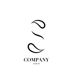 Abstract letter s logo design vector template