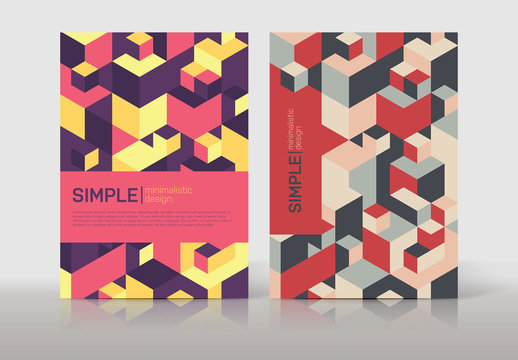 Multipurpose Flyer Layout with Geometric Elements 7