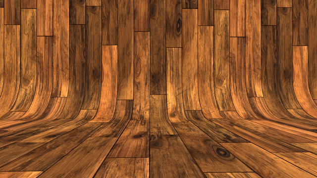 Gebogenes Holz Hintergrund