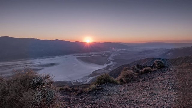 Time Lapse of Death Valley from Dante's View 