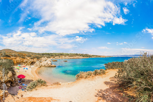 Cala Del Lazzaretto Alghero Sardegna Stock Photo And
