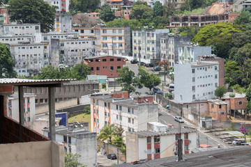Fototapeta na wymiar View of urban housing complex