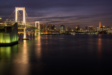 Obraz na płótnie Canvas Tokyo rainbow bridge