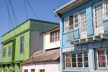 Chili, chile, pacific ocean, sea, sun, south america, seagull, city, town, street art