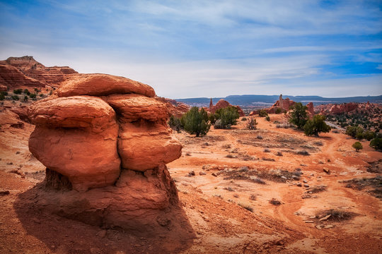 Amazing Rock Formations at Kodachrome Basin State Park, USA.