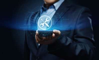 Technical Support Customer Service Business Technology Internet Concept