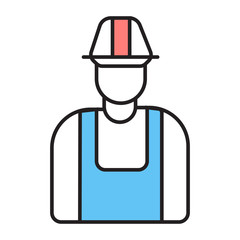 construction worker icon