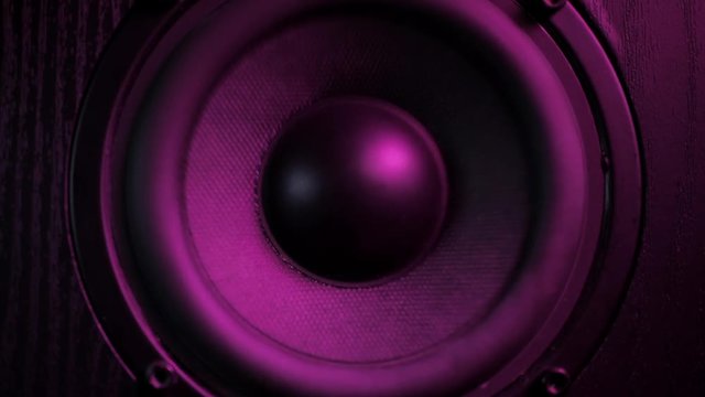 High quality loudspeakers in dj shop.Buy hifi sound system for sound recording studio.Professional hi-fi cabinet speaker box on sale in action .Audio equipment for audio record studios