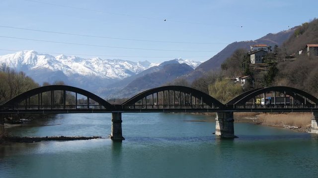 Ponte del Passo sul fiume Mera