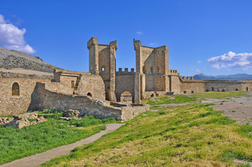 Crimea. Sudak. Genoese fortress