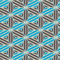 Seamless mosaic pattern. Geometric background. Vector Illustration.