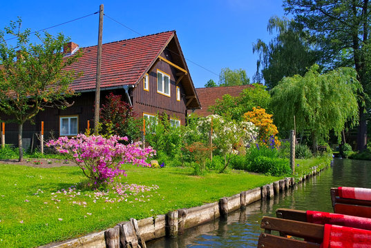 Spreewald Haus am Fliess - Spree Forest house on the water
