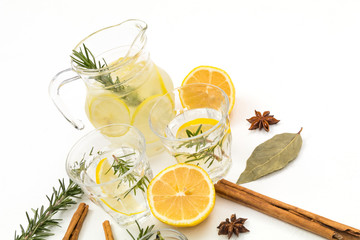 Fototapeta premium デトックスウォーター Herbal detox water