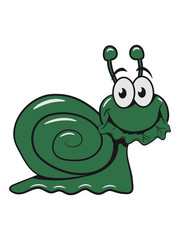 schnecke lustig fressen salat